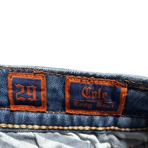 Rock Revival Cole Bootcut Jeans Blue Waist 29 - Picture 4 of 10